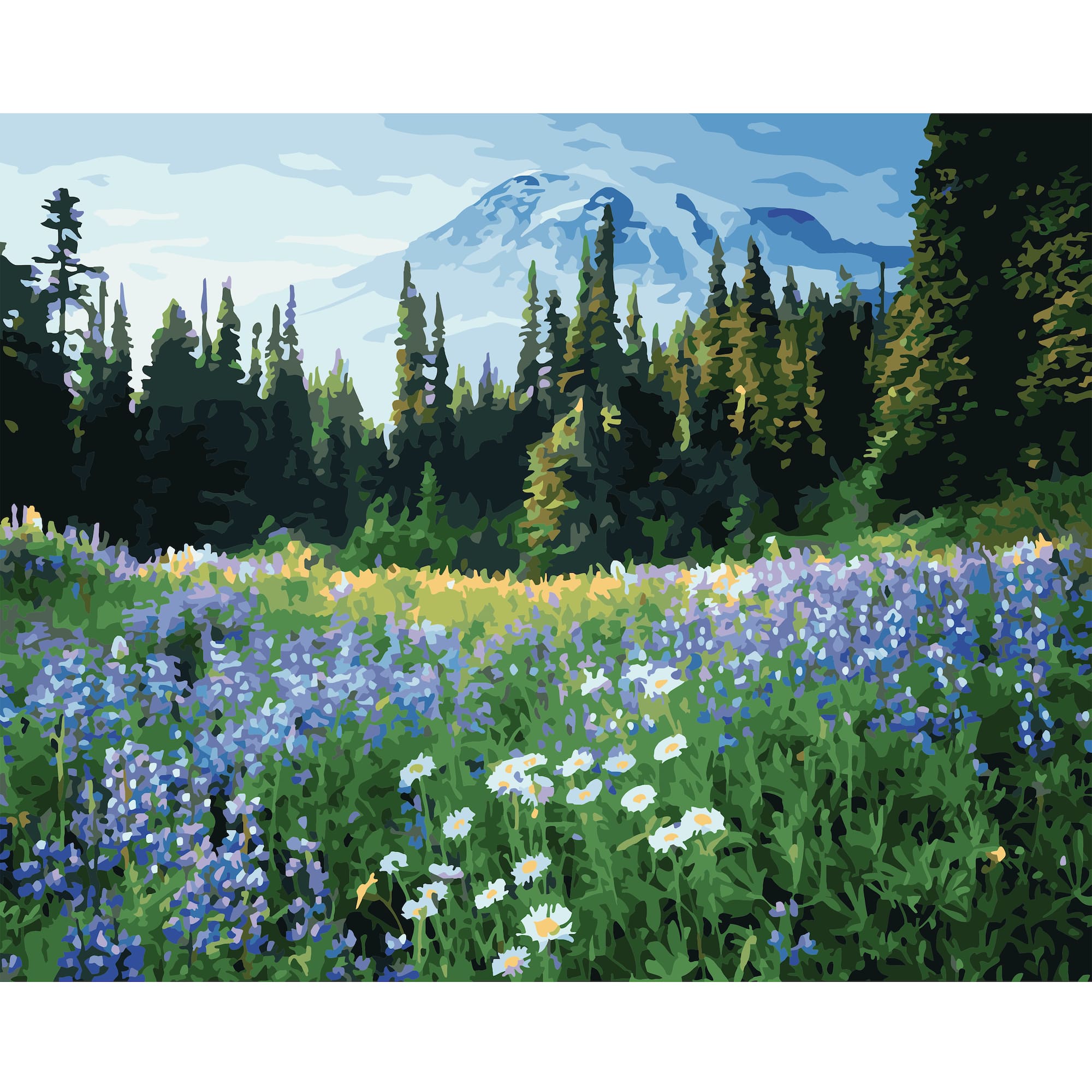 Meadow Scene Paint-by-Number Kit by Artist's Loft®